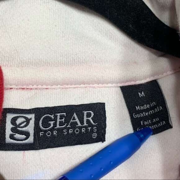 Boston Red Sox Embroidered 1/4 Zip Pullover Pockets Small MLB Gear For Sports - Picture 3 of 4